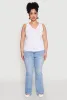 Plus Size Seamless Rib Knit Tank Top sold by Rainbow