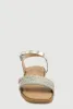 Girls Rhinestone Band Ankle Strap Sandals sold by Rainbow