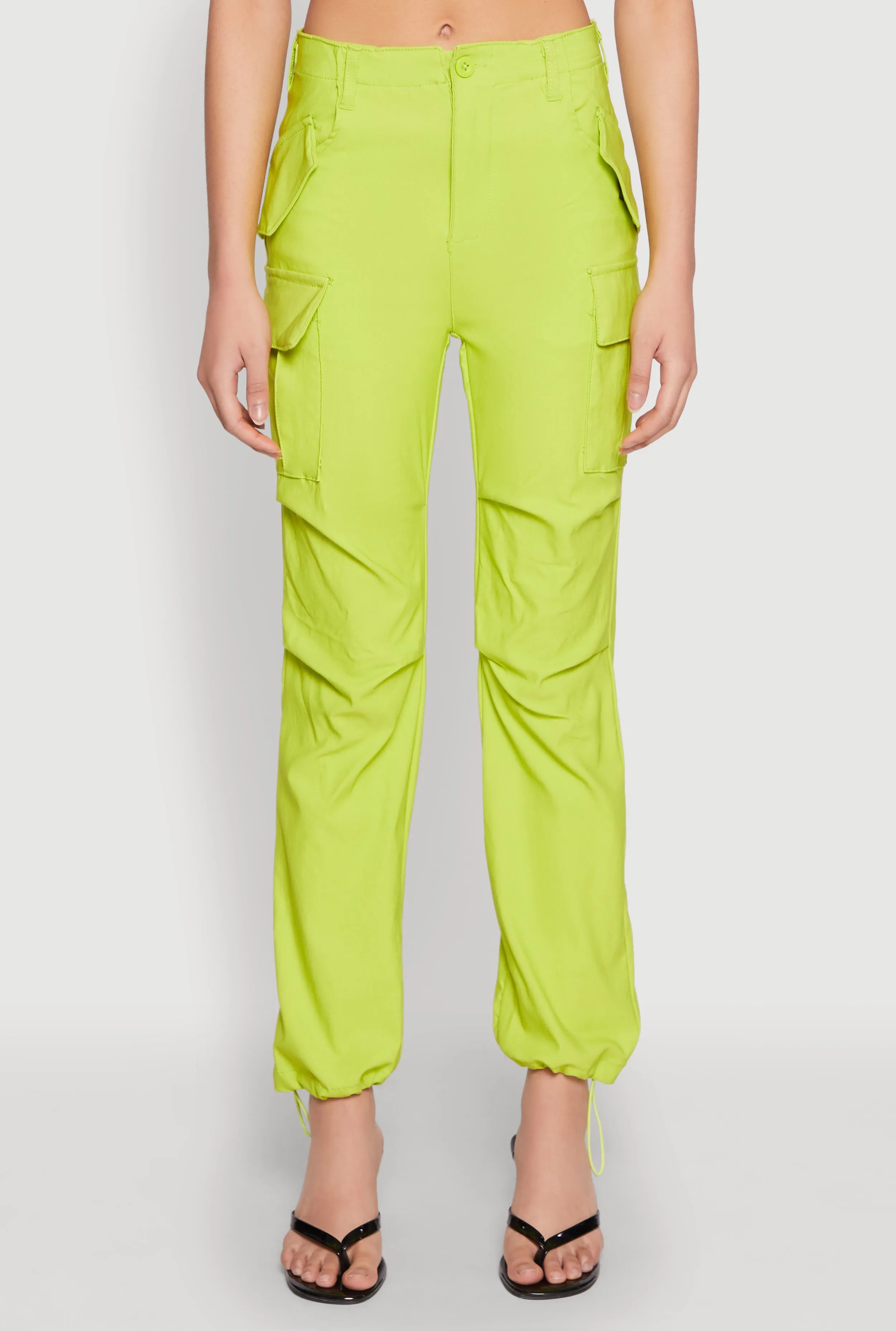 Toggle Drawstring Hem Utility Pants sold by Rainbow product image thumbnail 5