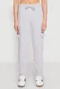 Fleece Ruched Hem Cargo Sweatpants sold by Rainbow