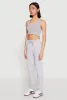 Fleece Ruched Hem Cargo Sweatpants sold by Rainbow