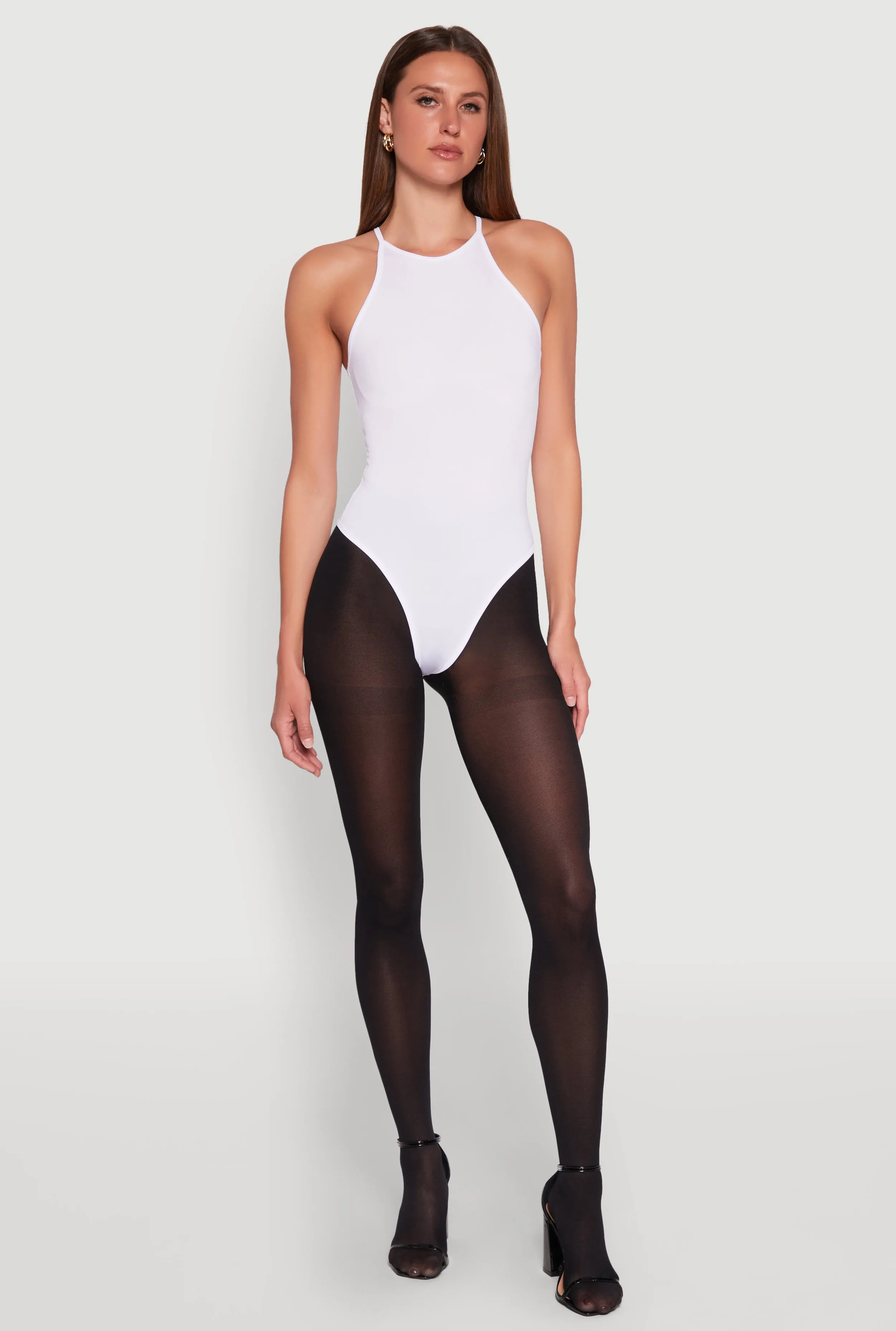 Daisy High Neck Cami Bodysuit sold by Rainbow