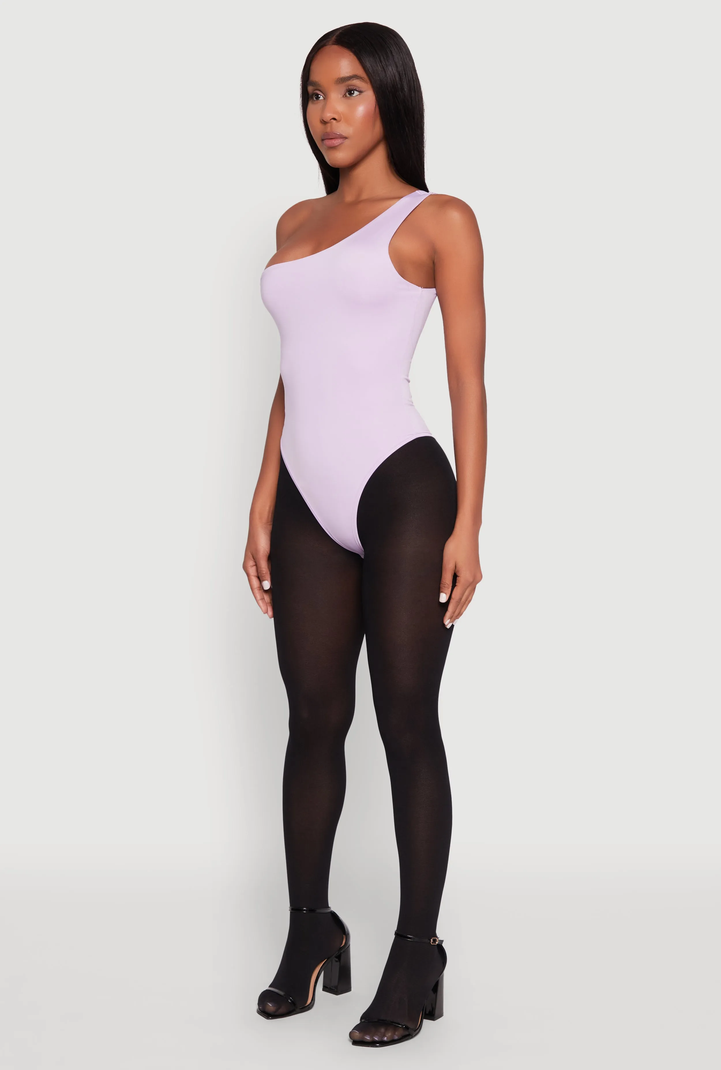 Daisy Sleeveless One Shoulder Bodysuit sold by Rainbow product image thumbnail 5