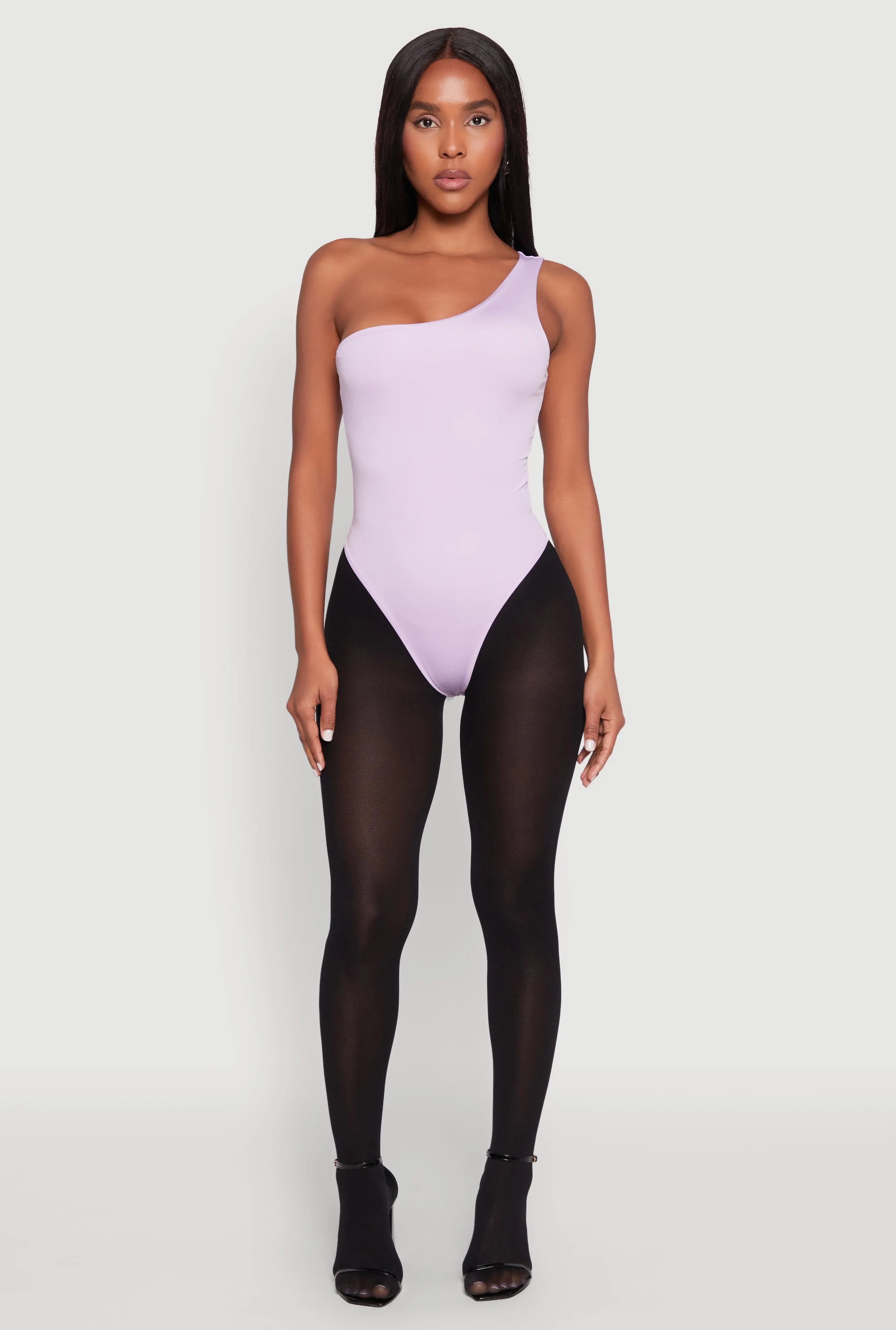 Daisy Sleeveless One Shoulder Bodysuit sold by Rainbow product image thumbnail 3