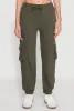 Fleece Cargo Drawstring Joggers sold by Rainbow