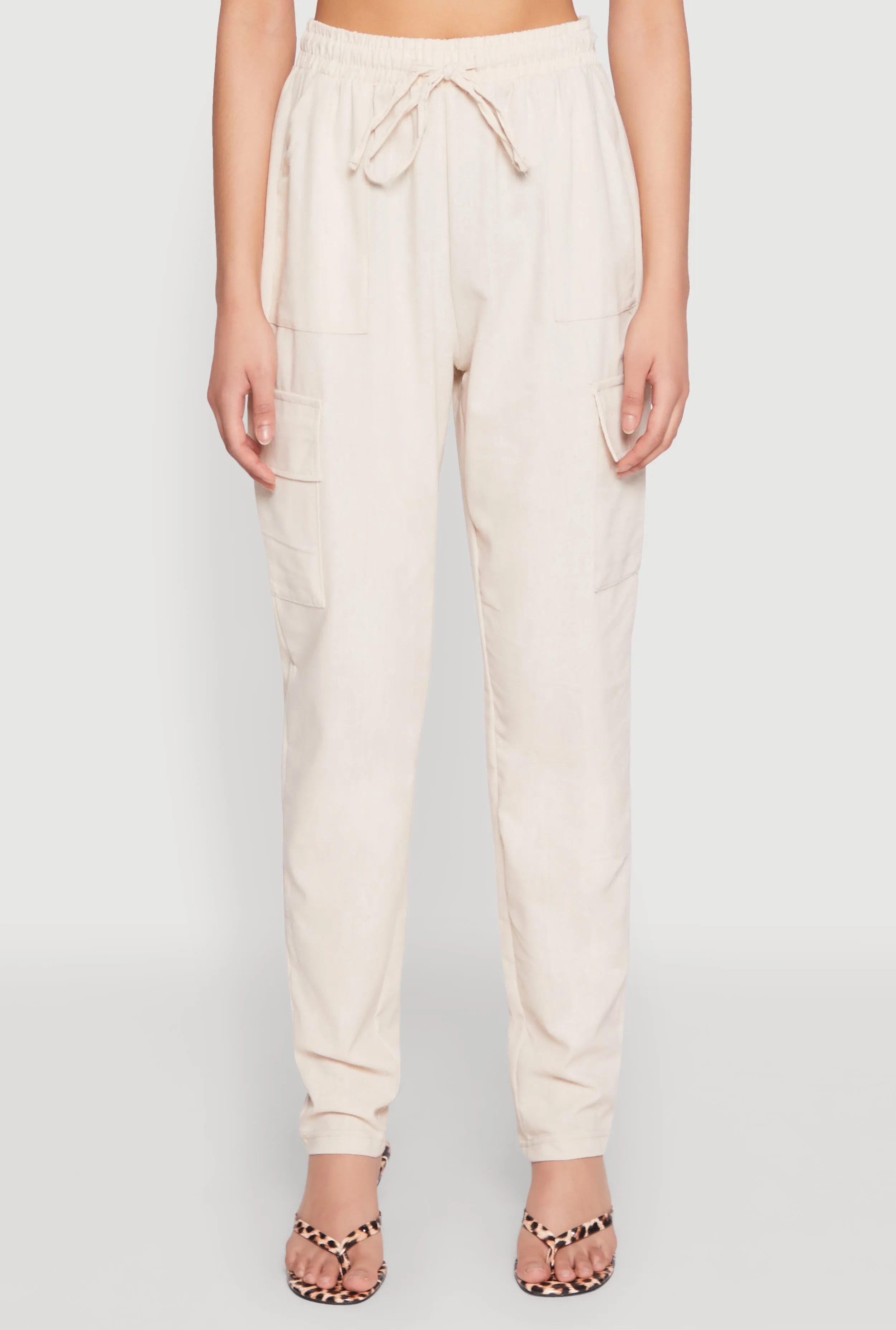 Linen Cargo Pants sold by Rainbow product image thumbnail 5