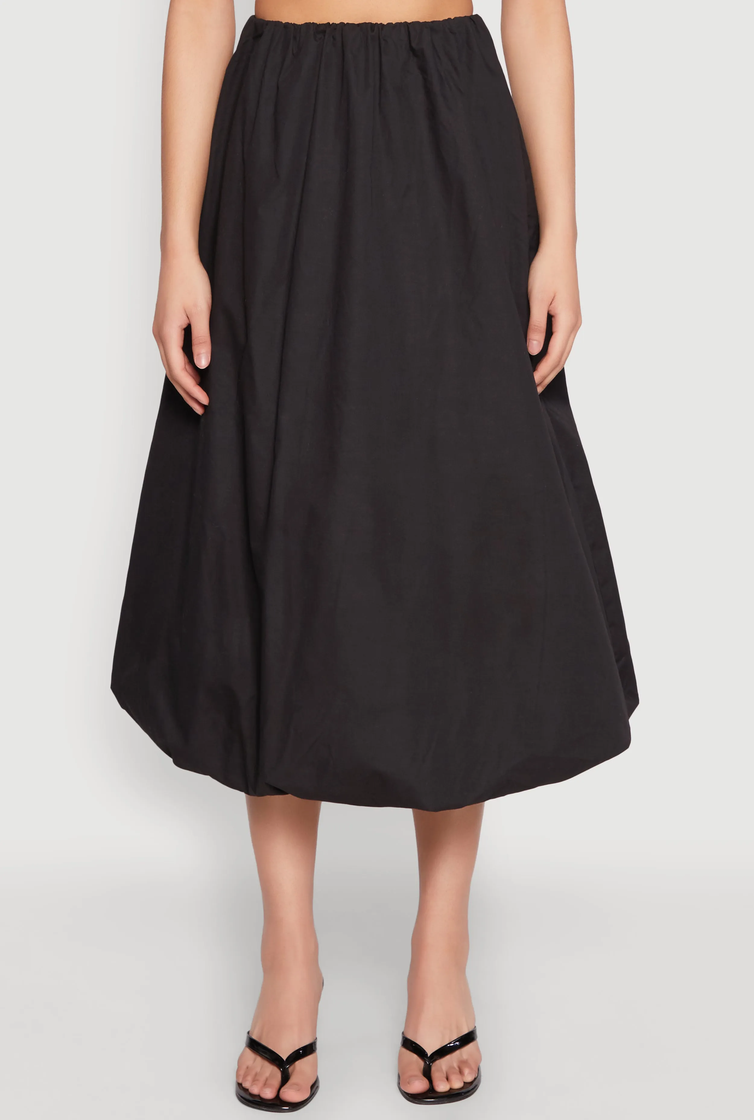 Poplin Midi Bubble Skirt sold by Rainbow product image thumbnail 5