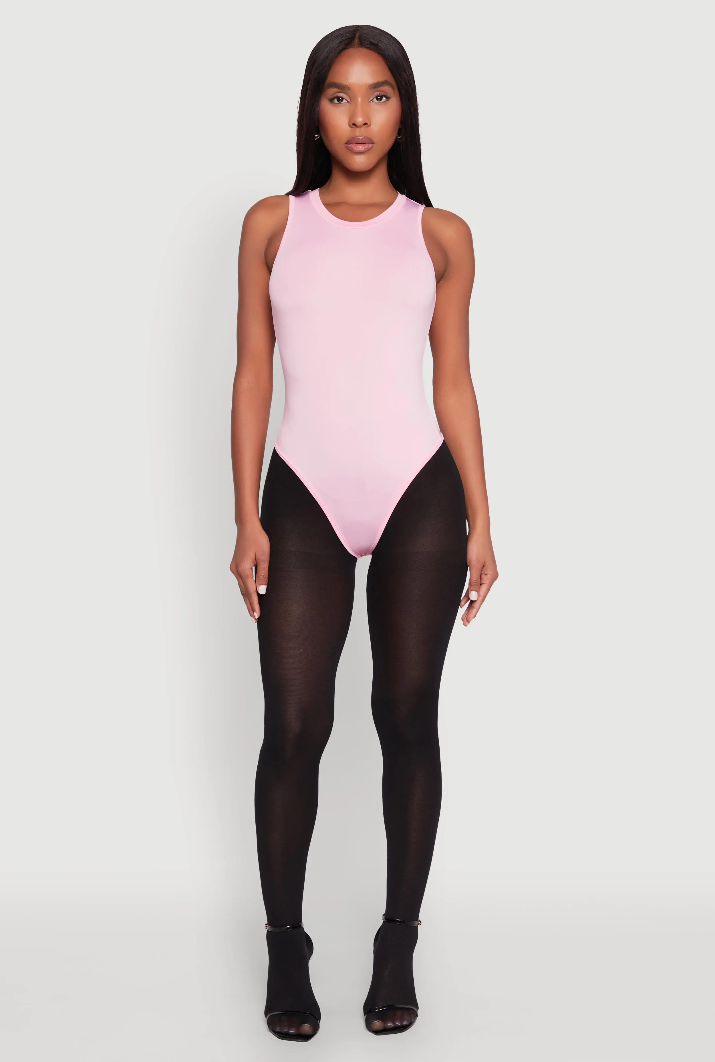 Daisy Crew Neck Tank Bodysuit sold by Rainbow