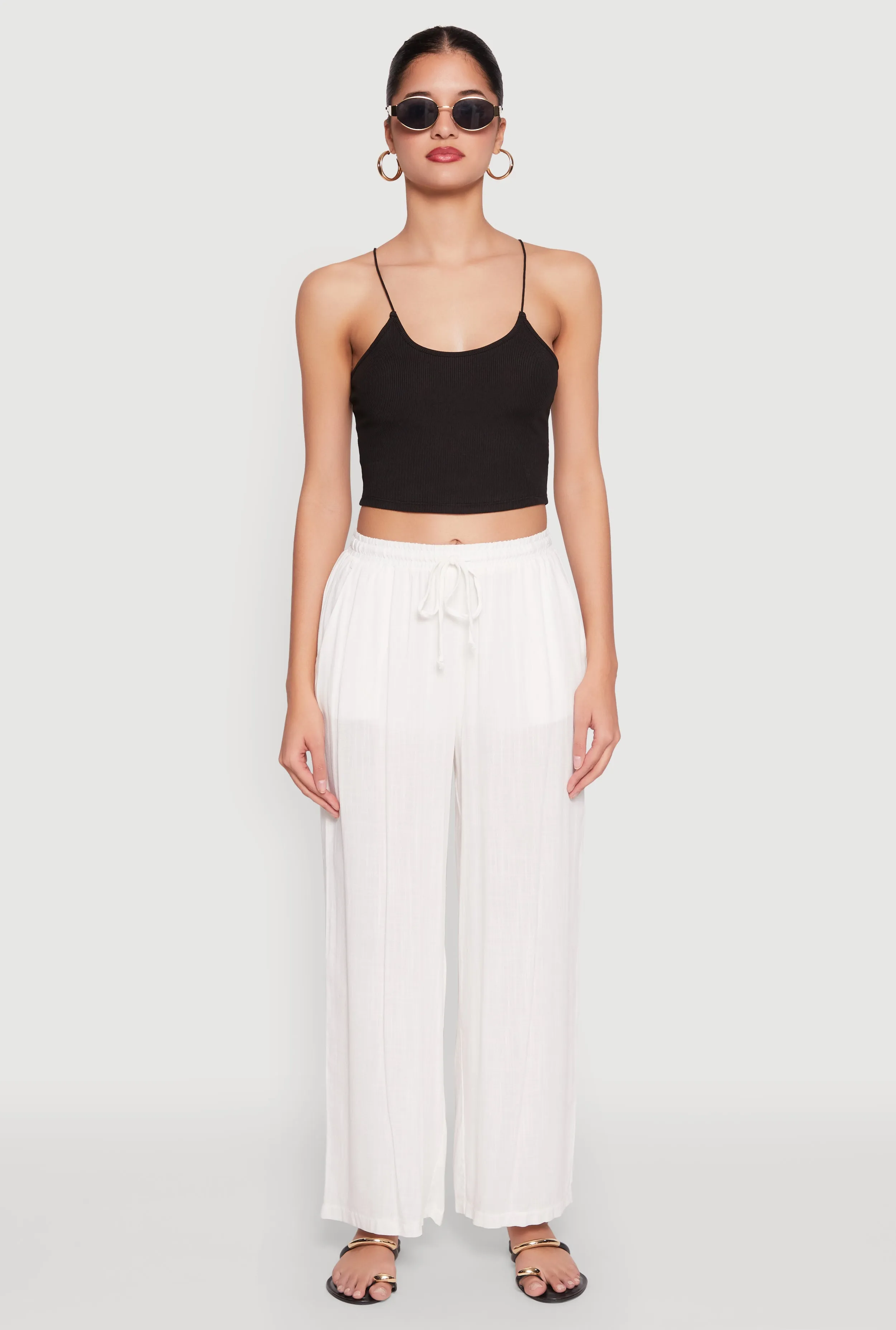 Linen Palazzo Pants sold by Rainbow product image thumbnail 2