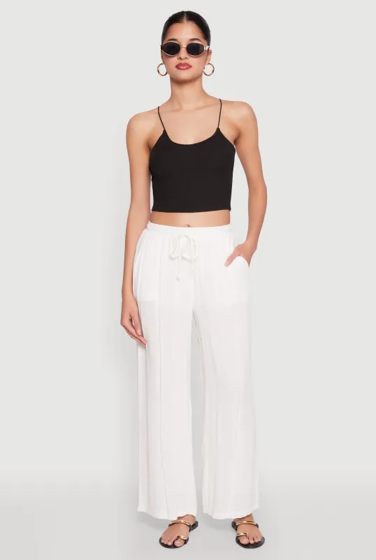 Linen Palazzo Pants sold by Rainbow