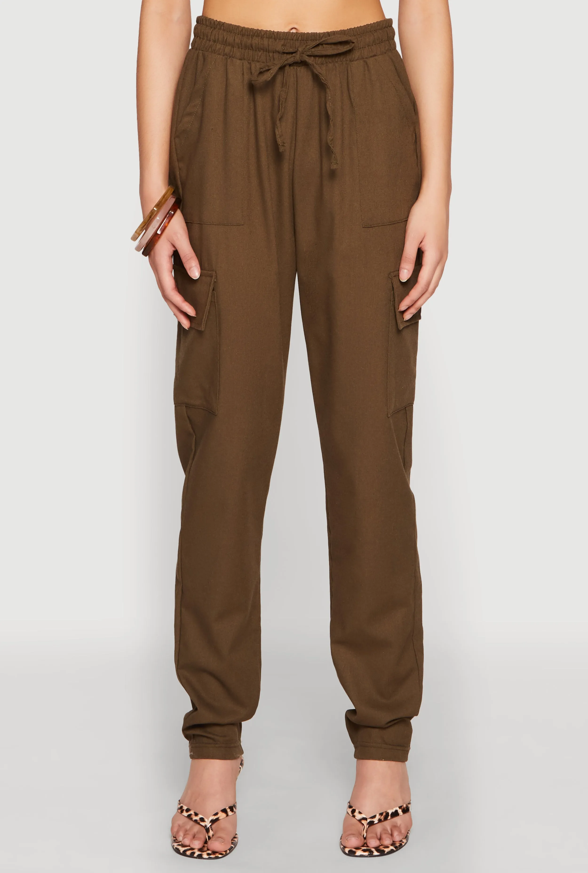 Linen Cargo Pants sold by Rainbow product image thumbnail 5