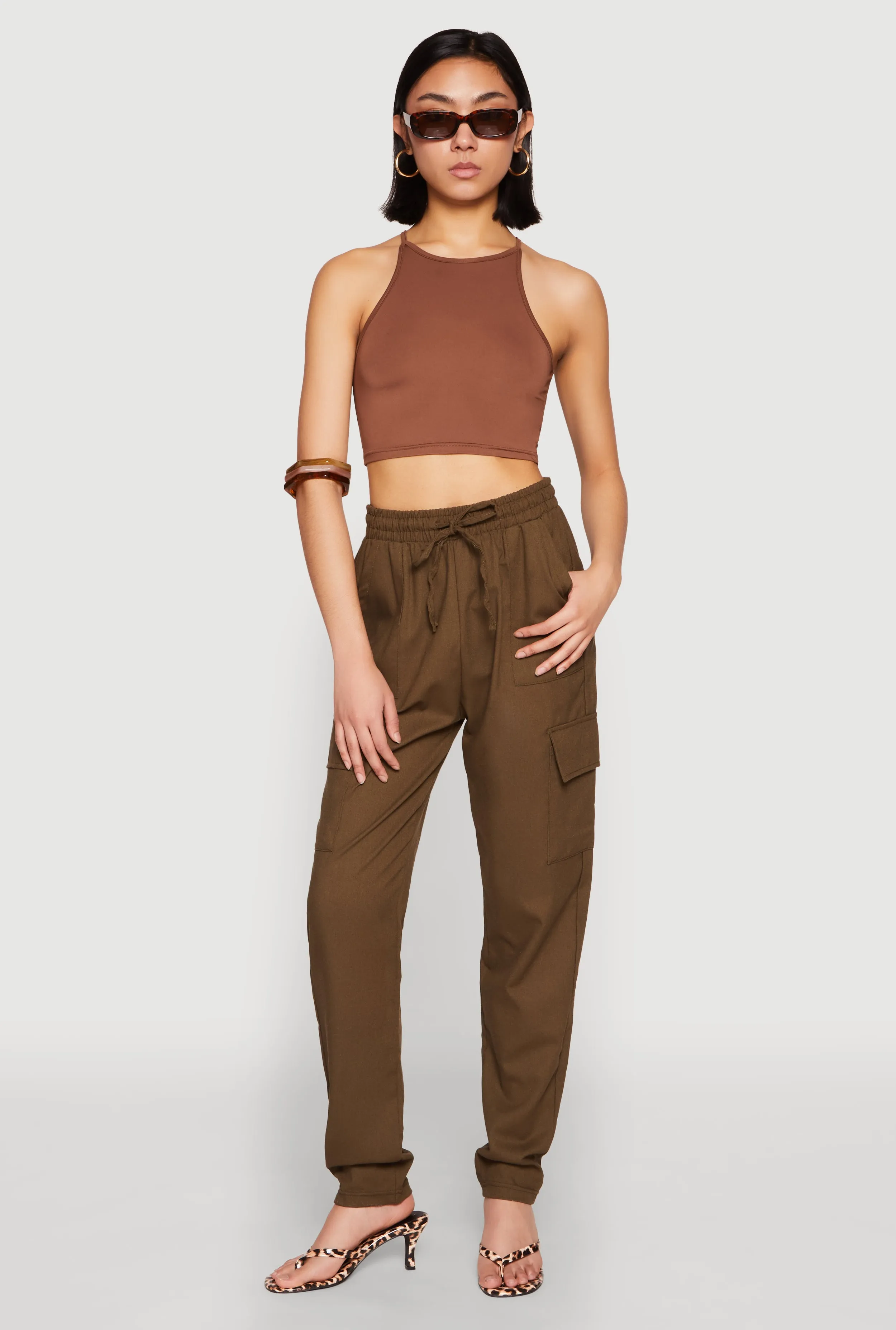 Linen Cargo Pants sold by Rainbow product image thumbnail 2