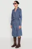 Denim Trench Coat sold by Rainbow
