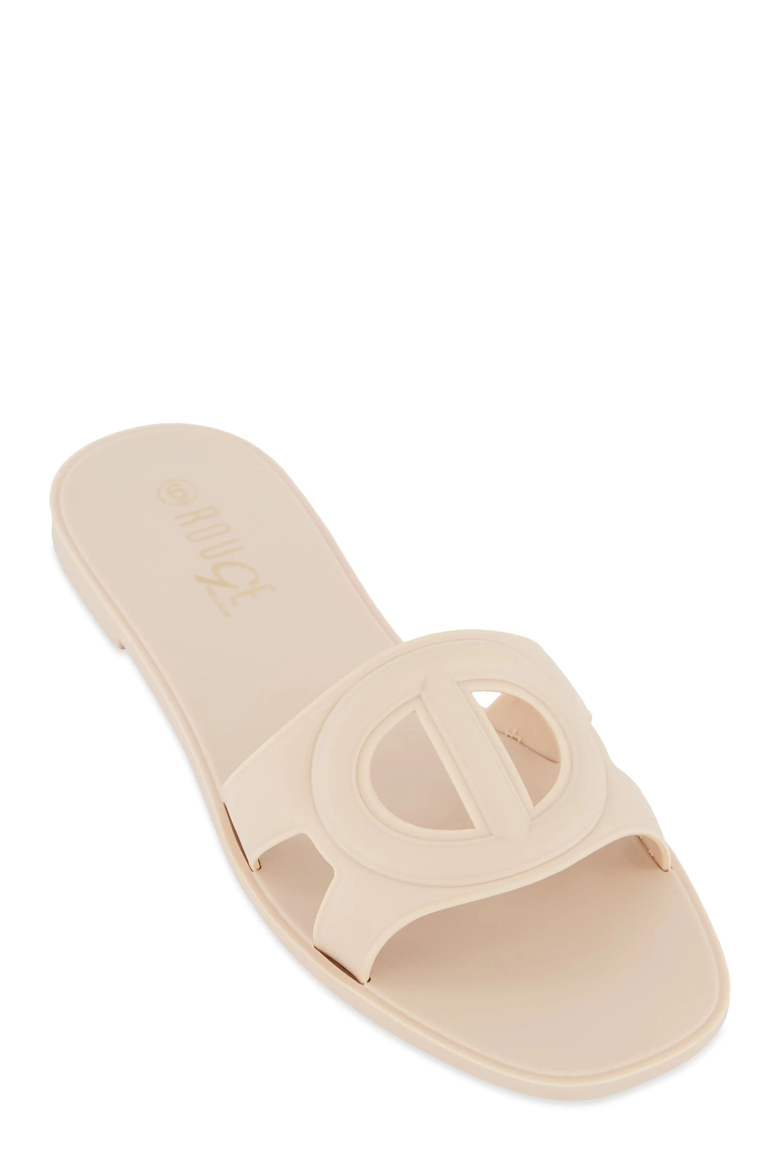 Cut Out Band Open Toe Slide Sandals sold by Rainbow