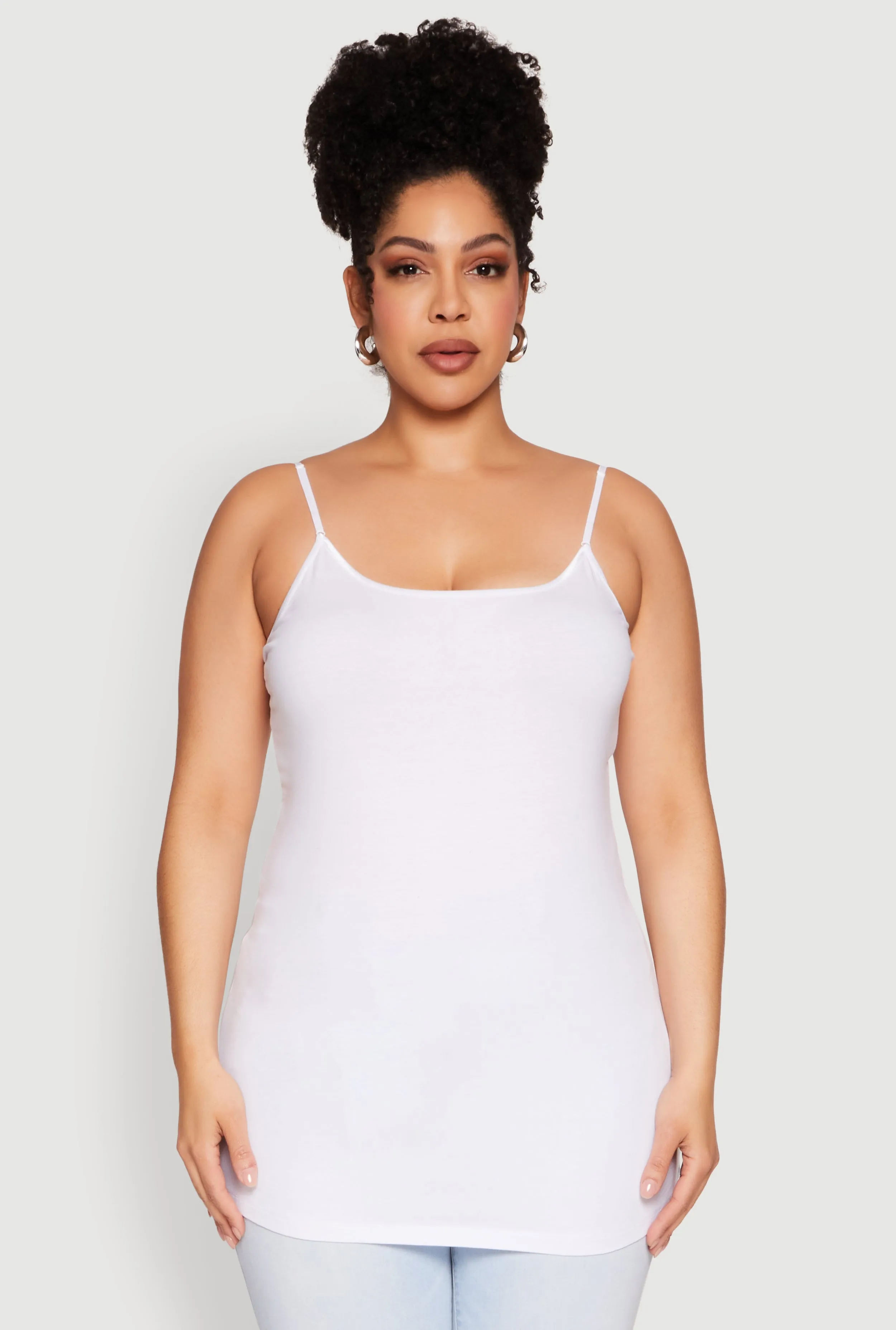 Plus Size Scoop Neck Cami sold by Rainbow product image thumbnail 2