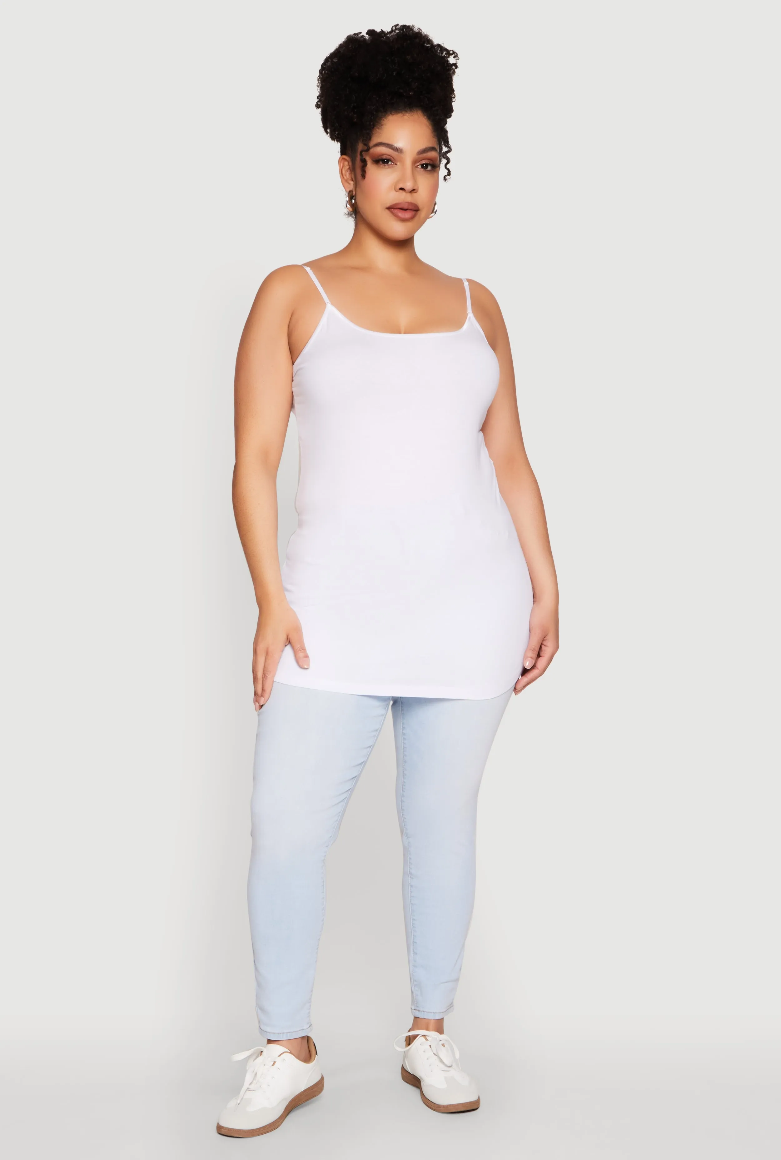 Plus Size Scoop Neck Cami sold by Rainbow