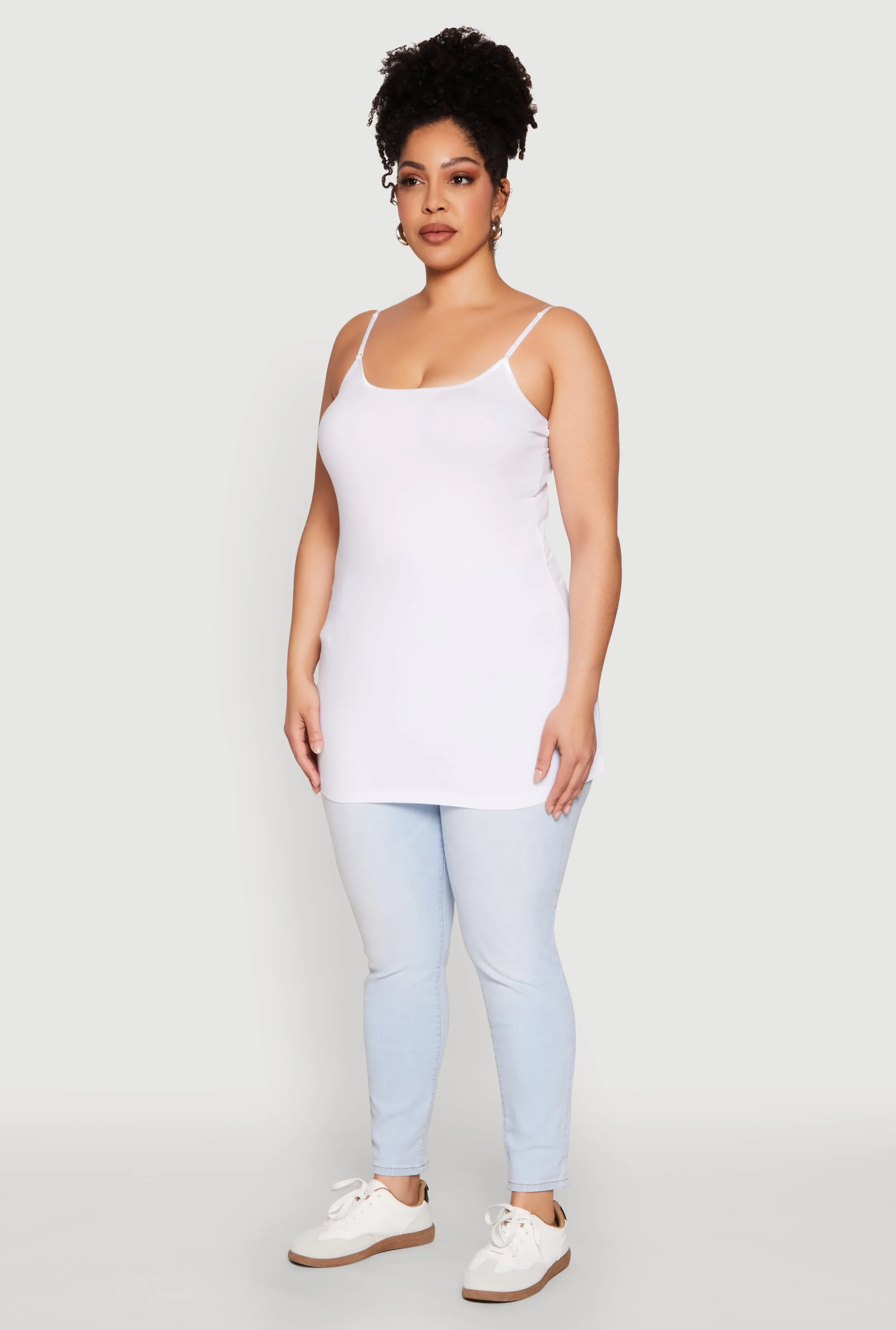 Plus Size Scoop Neck Cami sold by Rainbow product image thumbnail 5