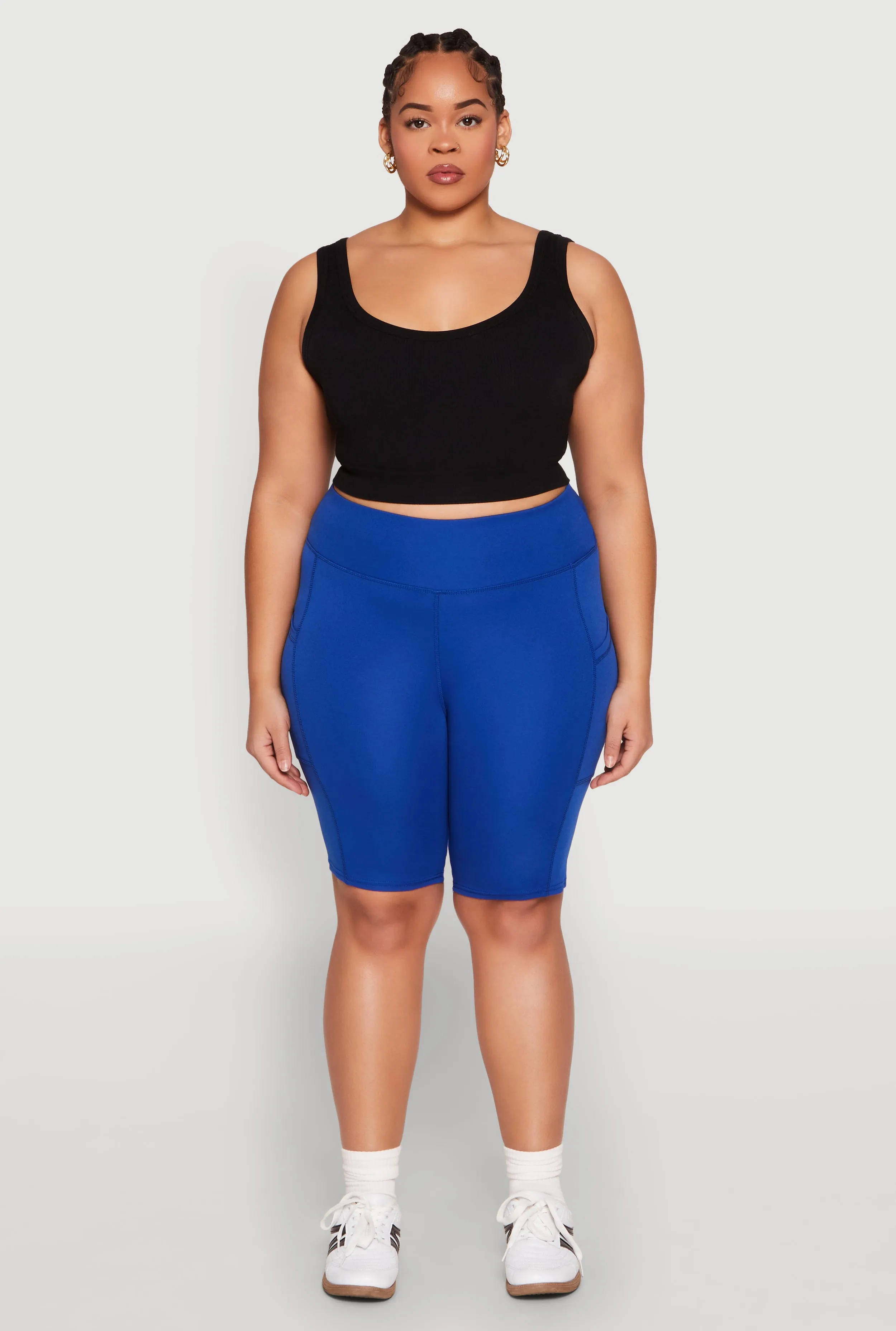 Plus Size Spandex Biker Shorts sold by Rainbow product image thumbnail 2