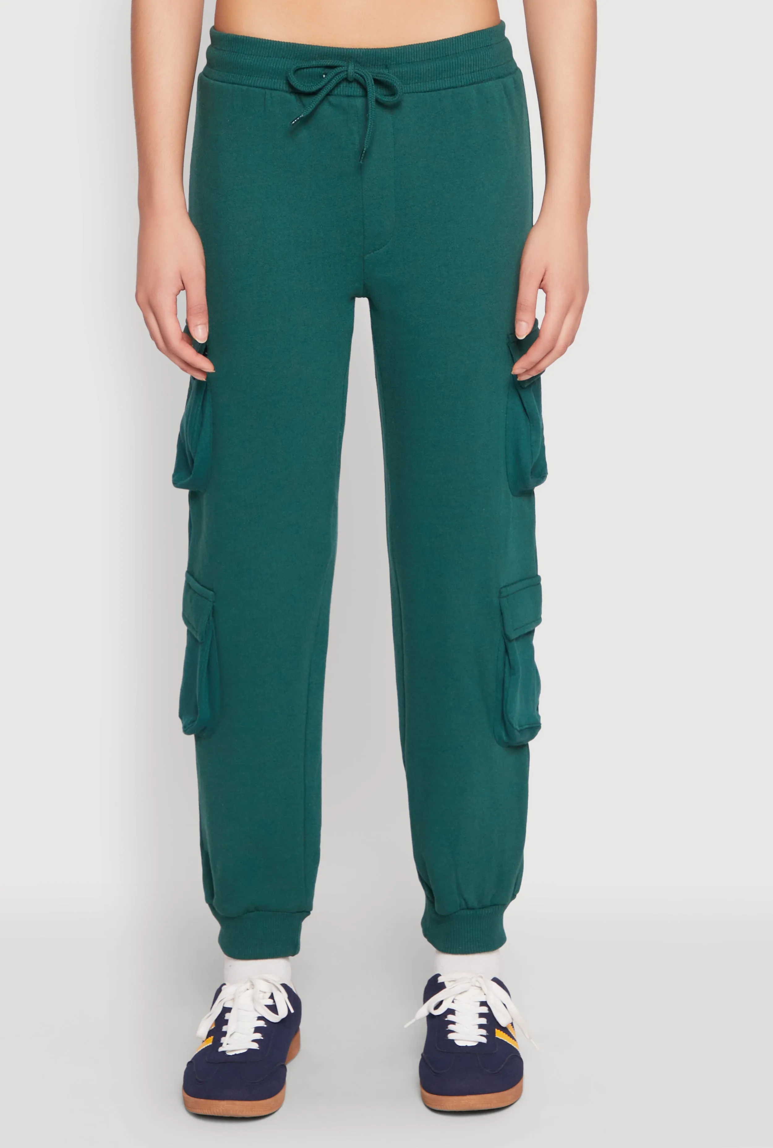 Fleece Lined Cargo Drawstring Joggers sold by Rainbow product image thumbnail 5