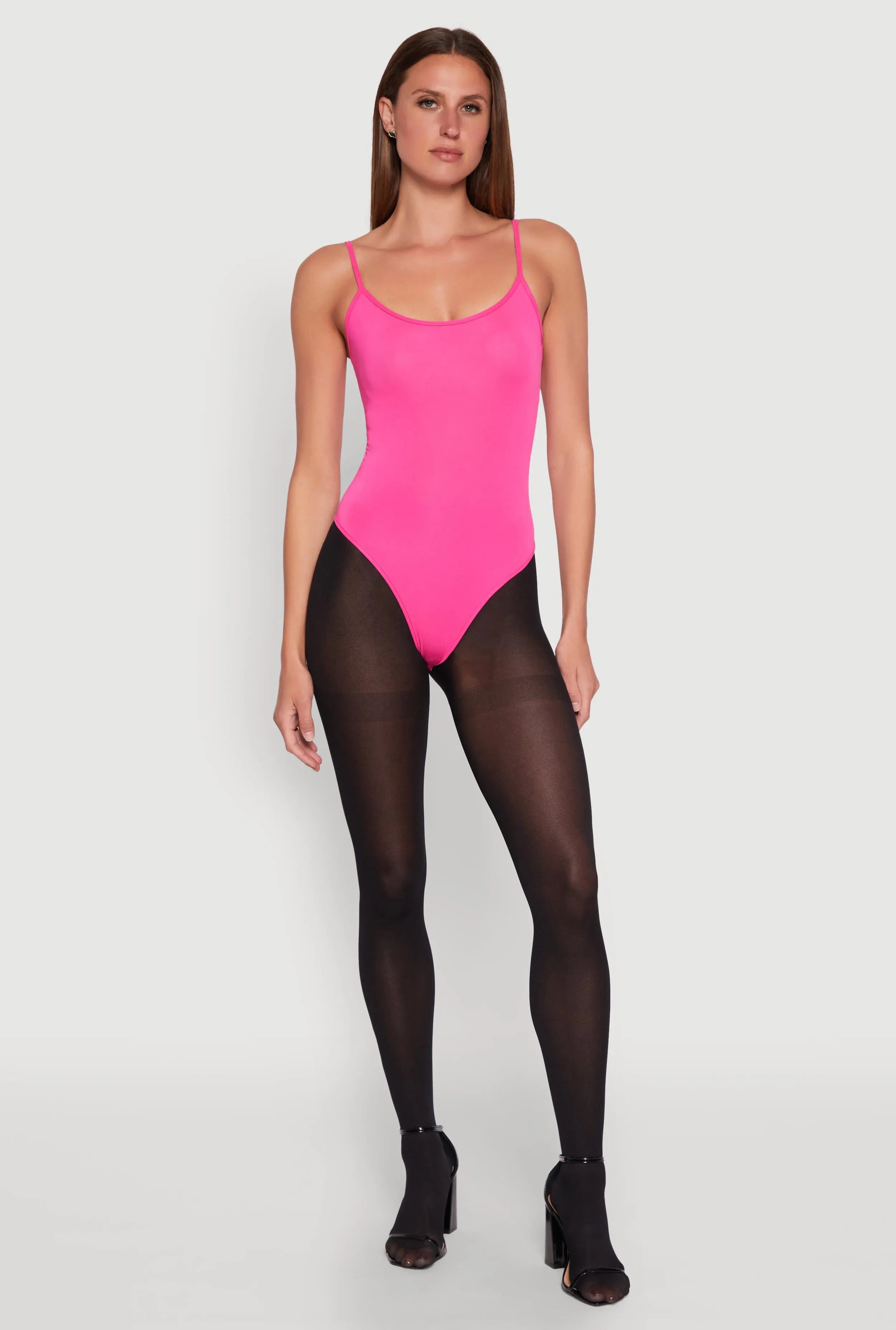 Daisy Scoop Neck Cami Bodysuit sold by Rainbow