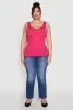 Plus Size Seamless Shelf Bra Tank Top sold by Rainbow