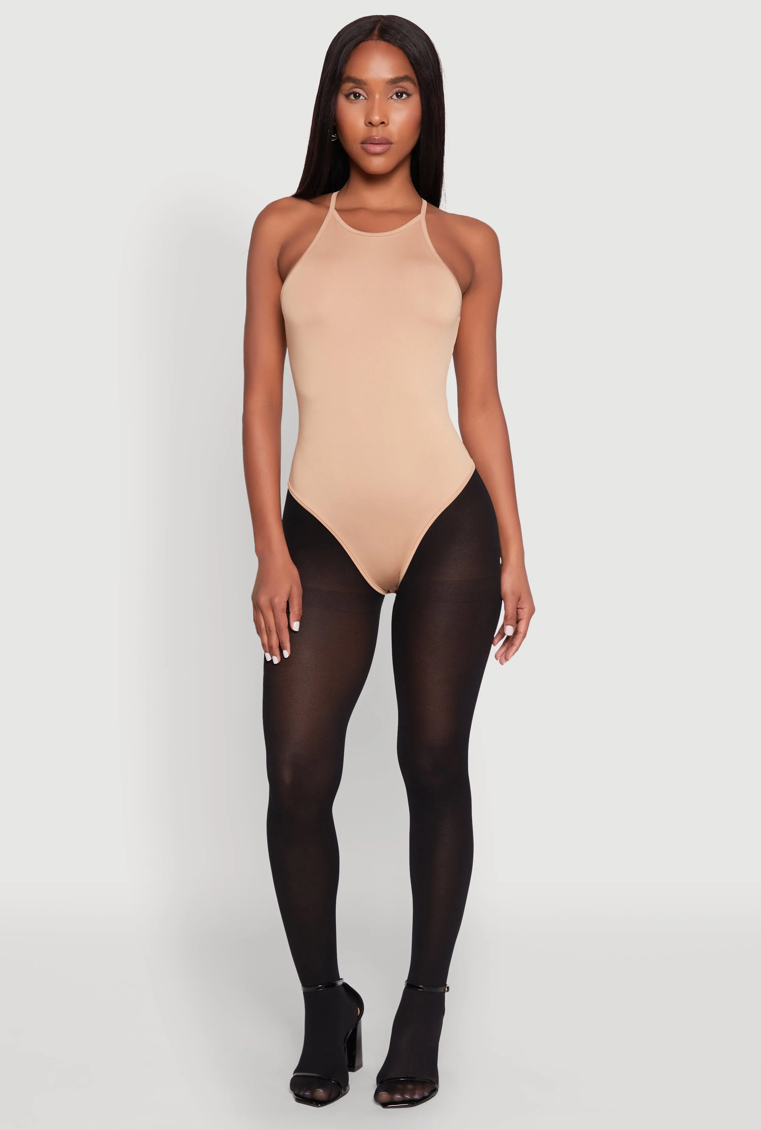 Daisy High Neck Cami Bodysuit sold by Rainbow product image thumbnail 3