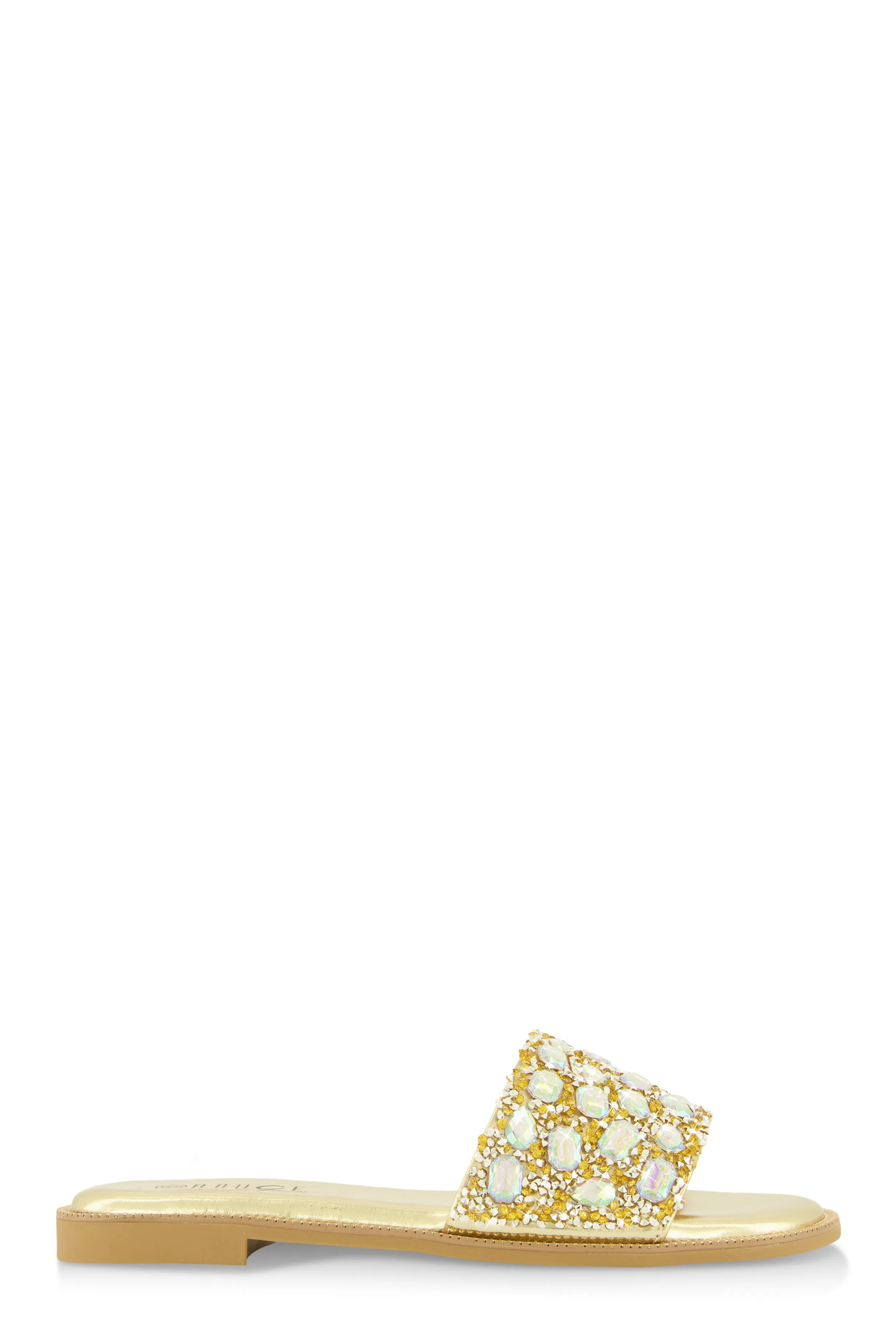 Gemstone Studded Slide Sandals sold by Rainbow product image thumbnail 2