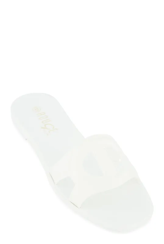 Cut Out Band Open Toe Slide Sandals sold by Rainbow