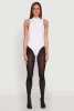 Daisy Mock Neck Tank Bodysuit sold by Rainbow
