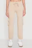 Fleece Cargo Drawstring Joggers sold by Rainbow