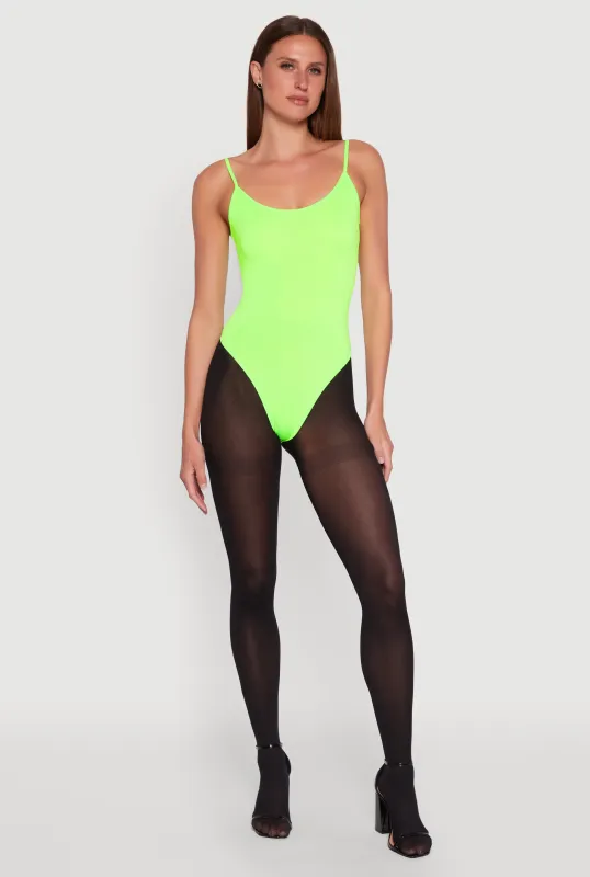 Daisy Scoop Neck Cami Bodysuit sold by Rainbow