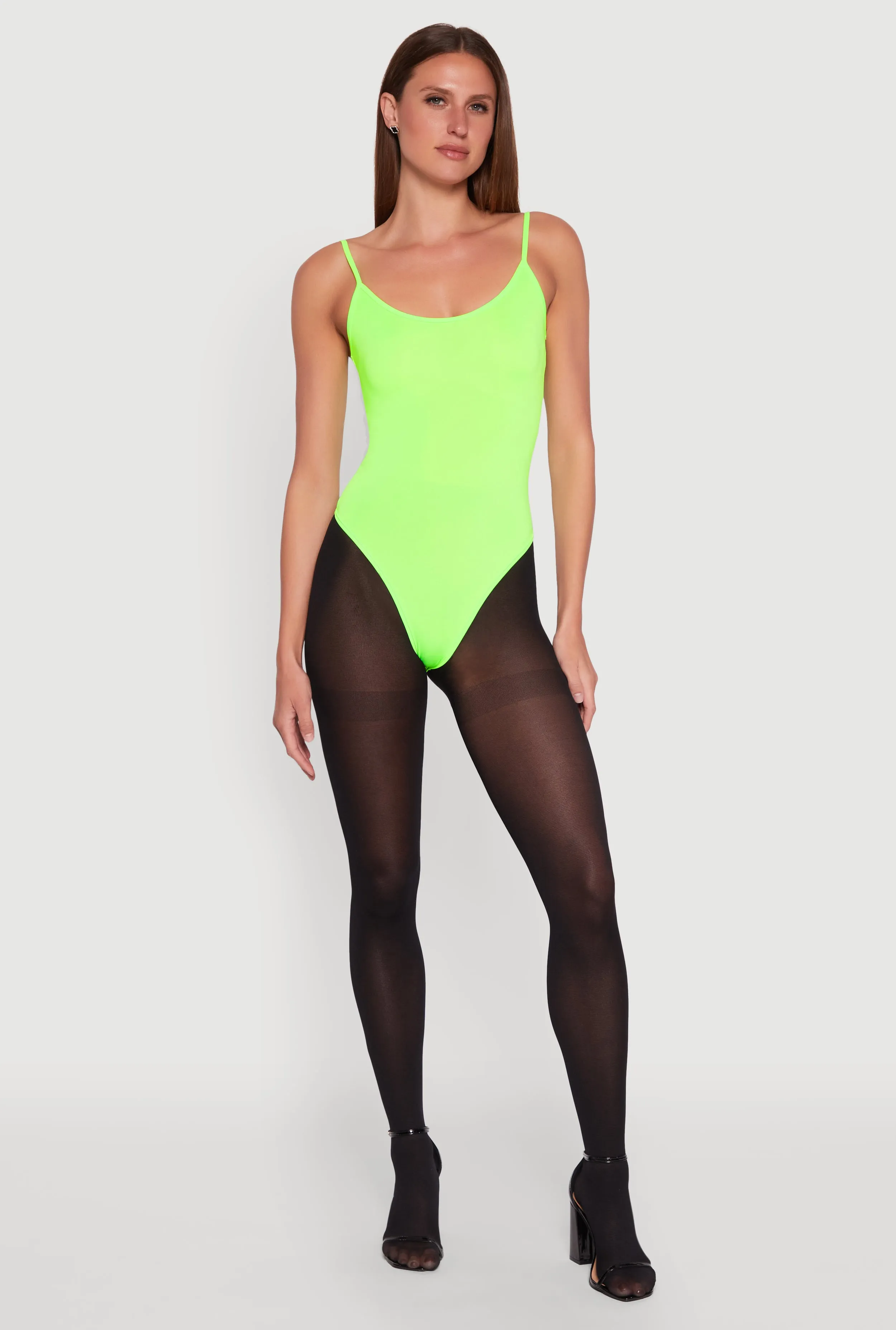 Daisy Scoop Neck Cami Bodysuit sold by Rainbow