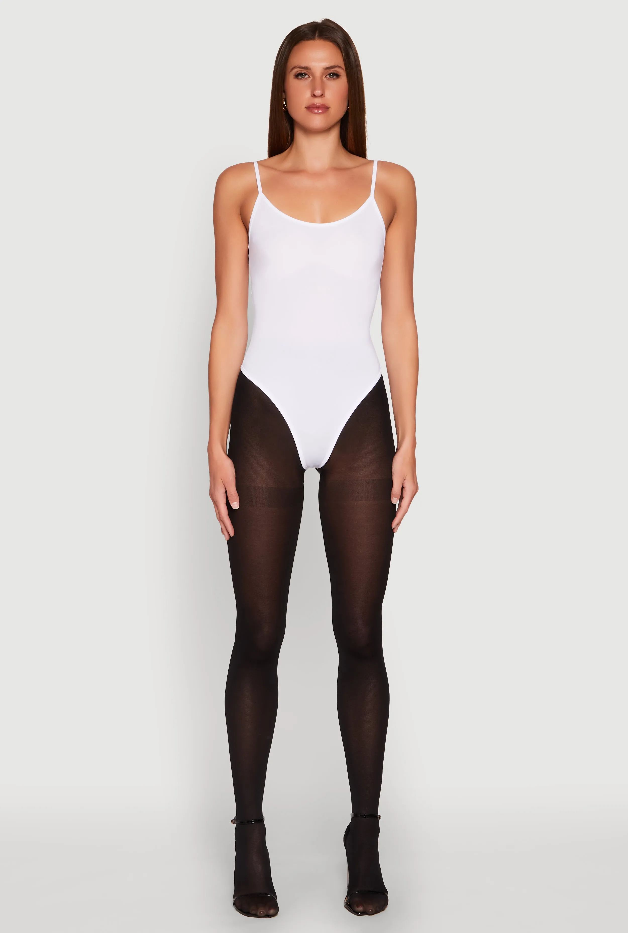 Daisy Scoop Neck Cami Bodysuit sold by Rainbow