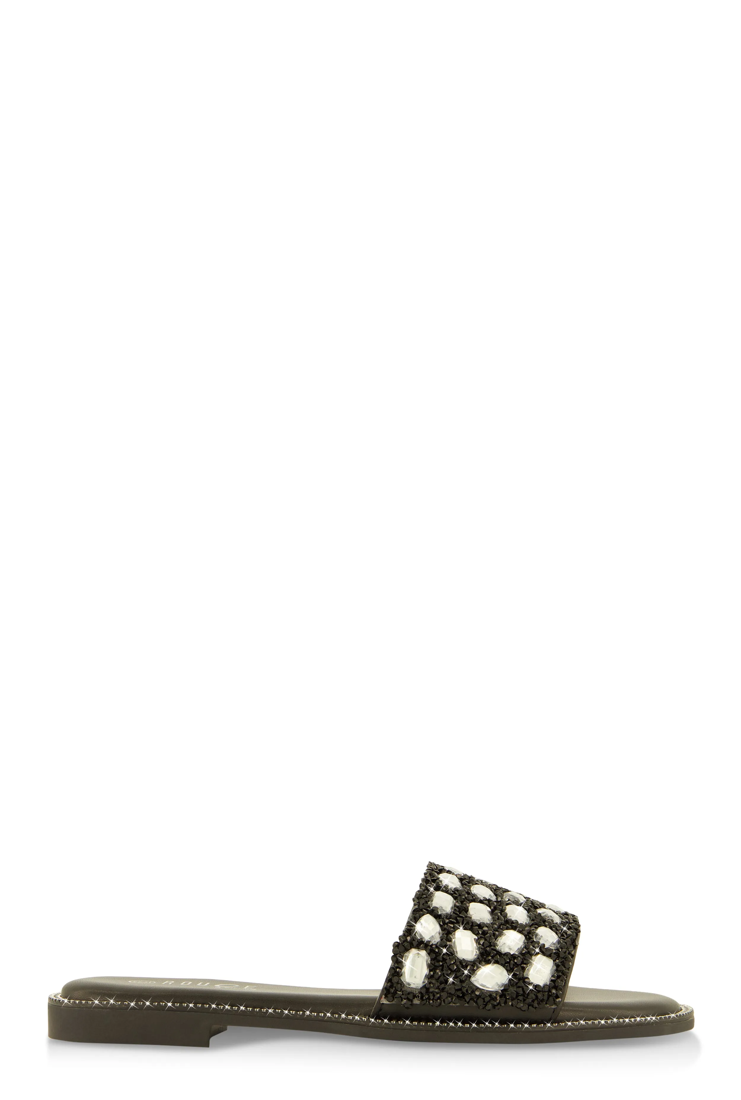 Gemstone Studded Slide Sandals sold by Rainbow product image thumbnail 2