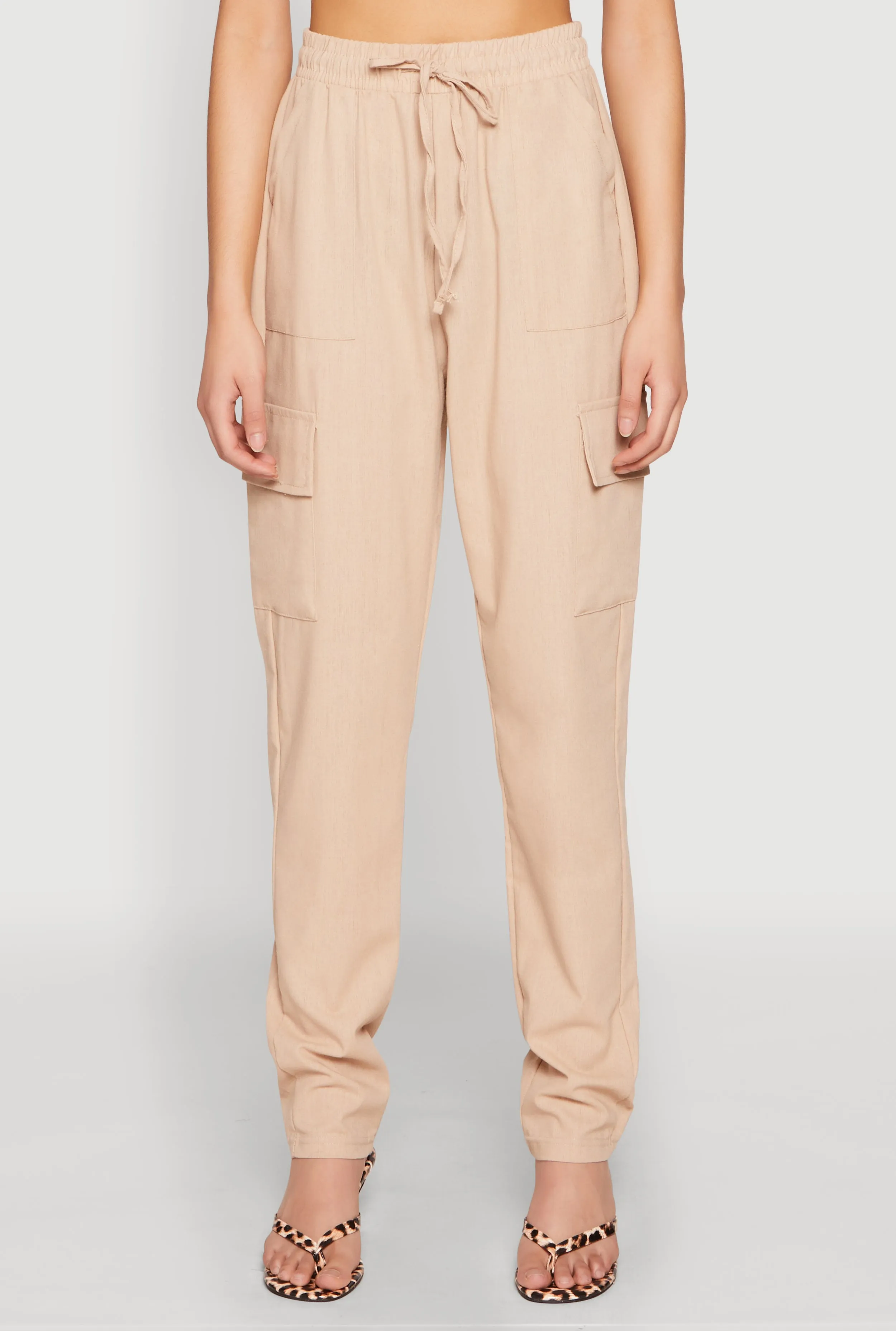 Linen Cargo Pants sold by Rainbow product image thumbnail 5
