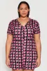 Plus Size Team Girl Pajama Romper sold by Rainbow