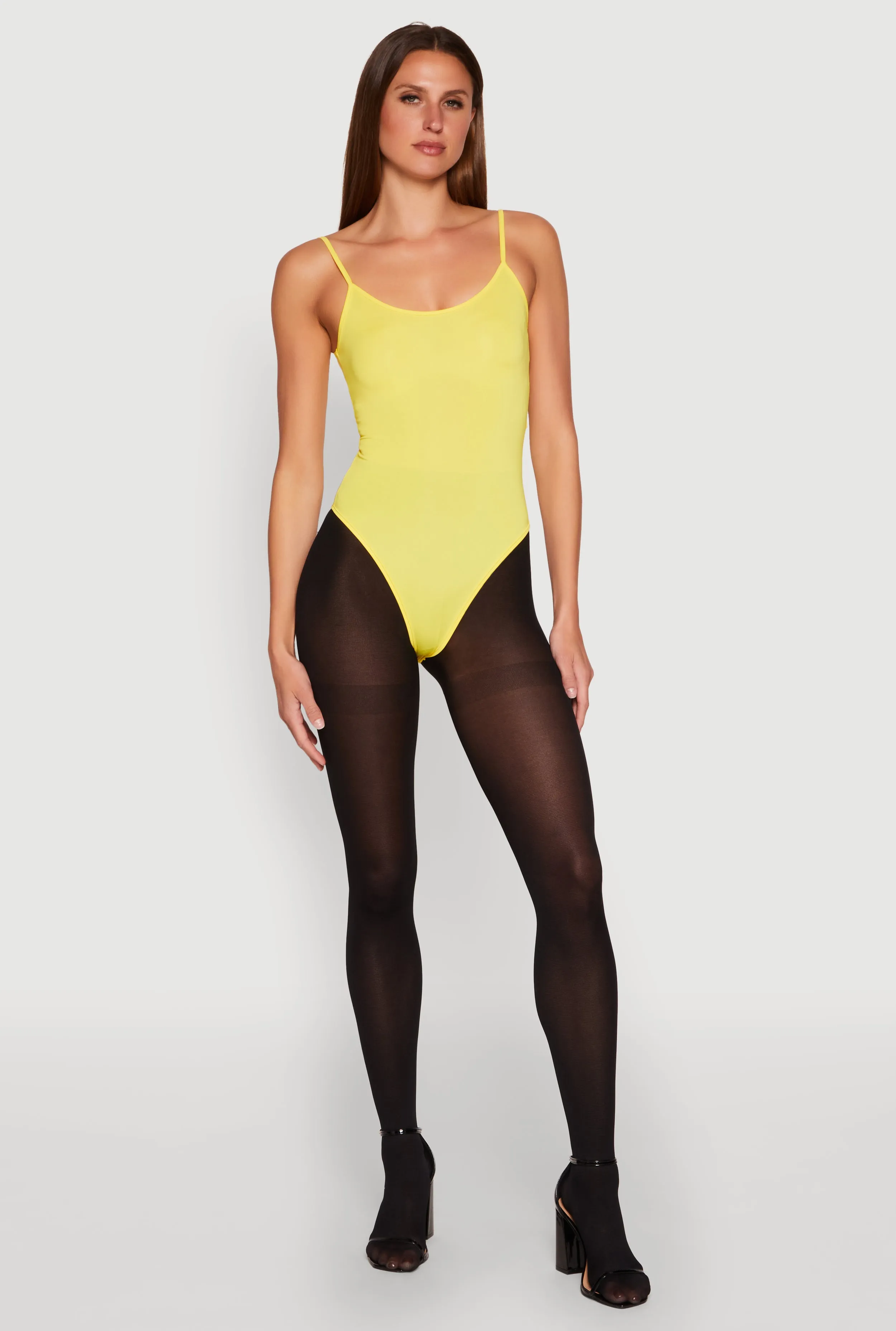 Daisy Scoop Neck Cami Bodysuit sold by Rainbow