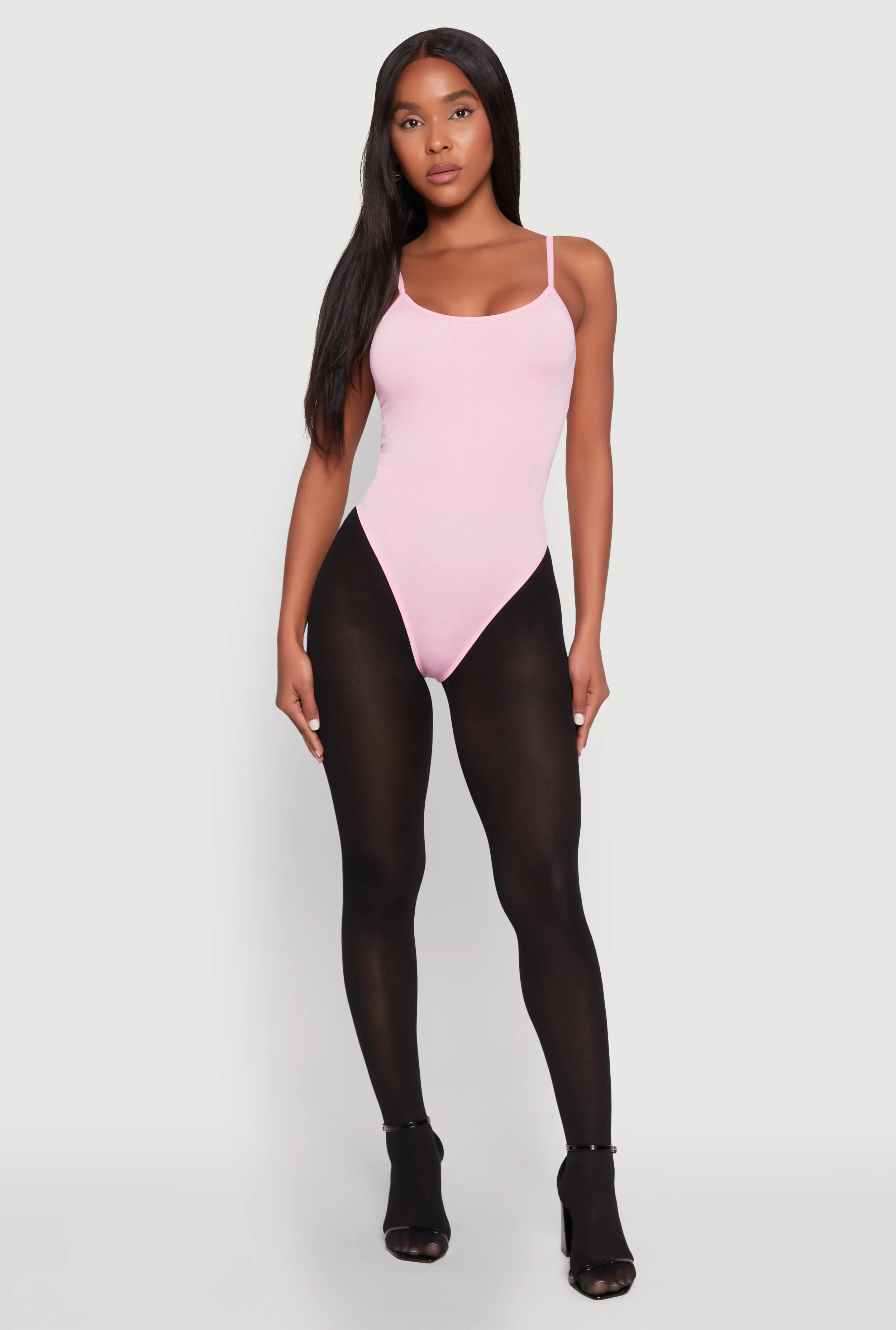 Daisy Scoop Neck Cami Bodysuit sold by Rainbow