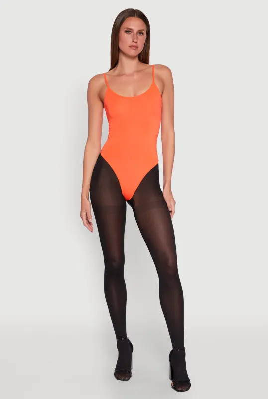 Daisy Scoop Neck Cami Bodysuit sold by Rainbow