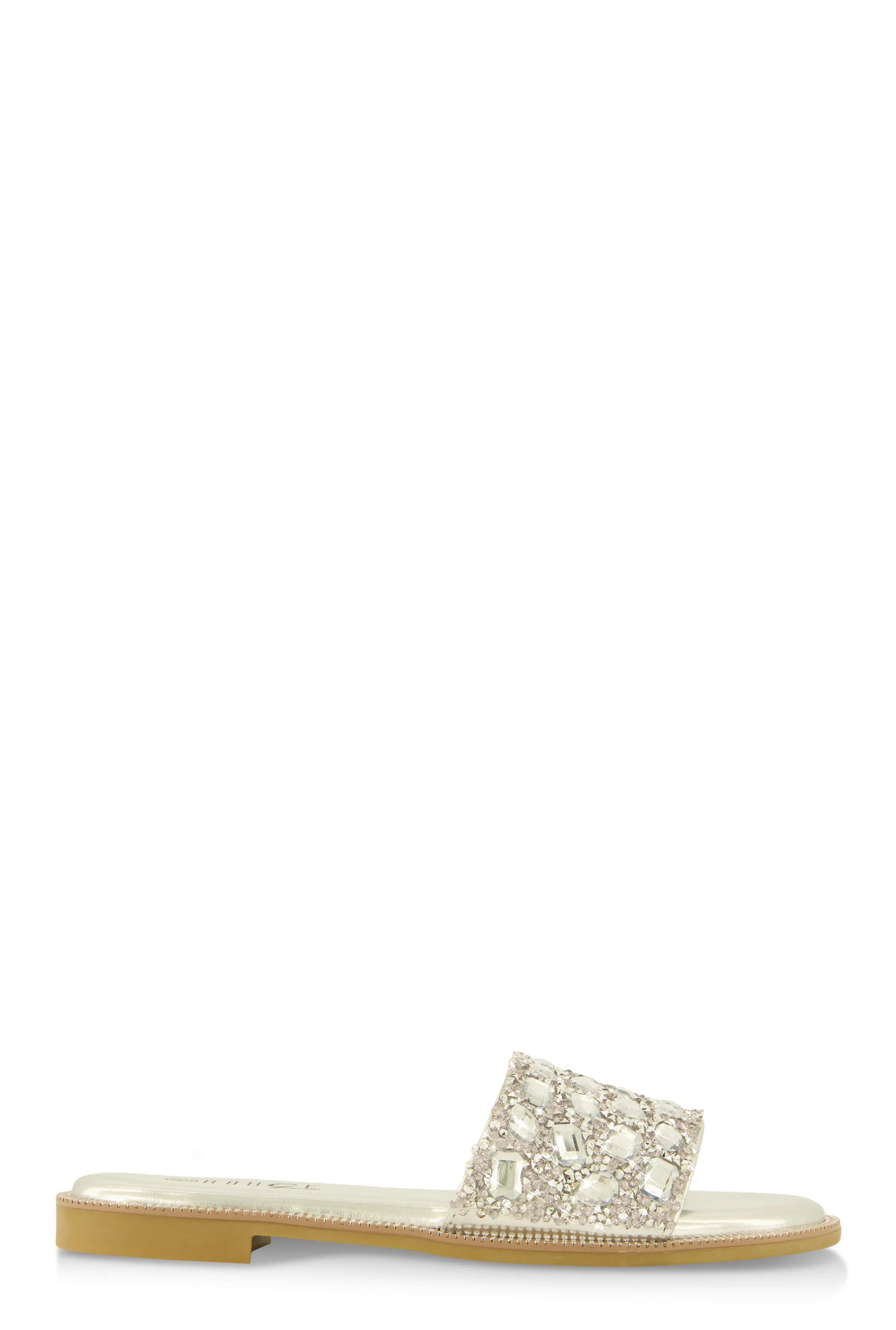 Gemstone Studded Slide Sandals sold by Rainbow product image thumbnail 2