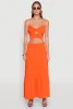 Airy Tiered Maxi Skirt sold by Rainbow