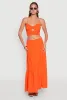 Airy Tiered Maxi Skirt sold by Rainbow