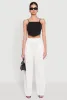 Drawstring Linen Wide Leg Pants sold by Rainbow