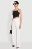 Drawstring Linen Wide Leg Pants sold by Rainbow