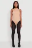 Daisy Mock Neck Tank Bodysuit sold by Rainbow