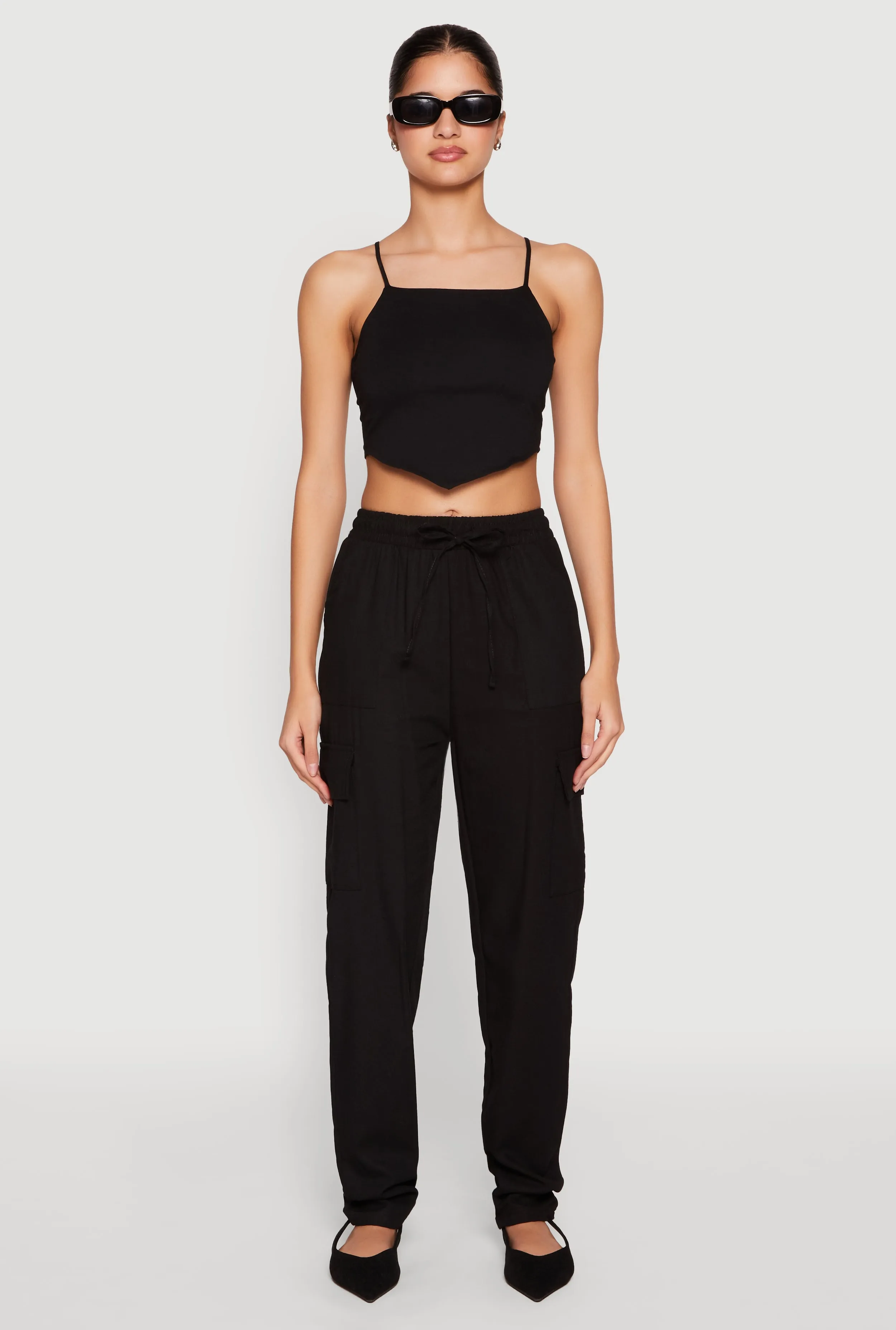 Linen Cargo Pants sold by Rainbow product image thumbnail 2