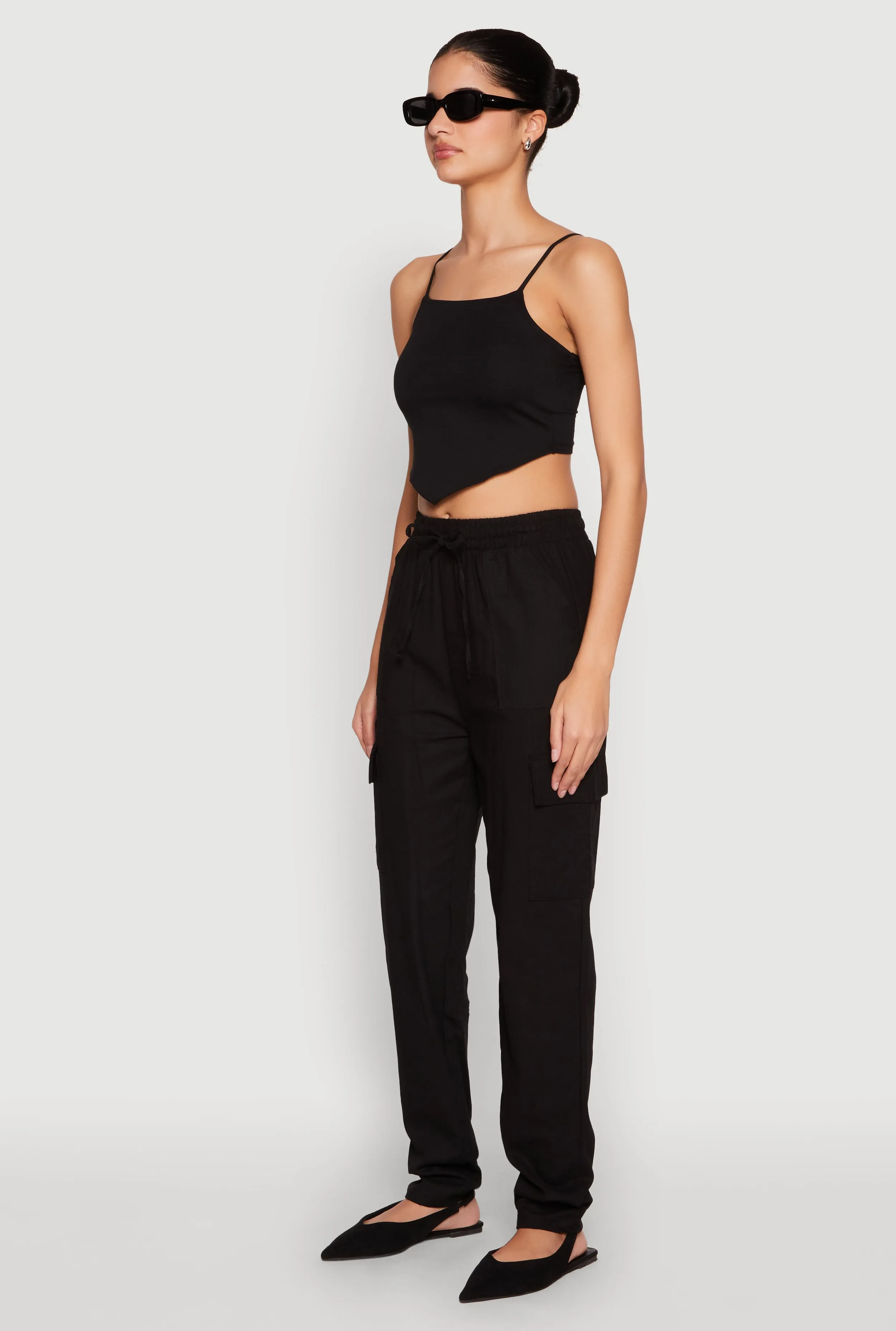 Linen Cargo Pants sold by Rainbow product image thumbnail 3