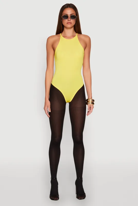 Daisy High Neck Cami Bodysuit sold by Rainbow