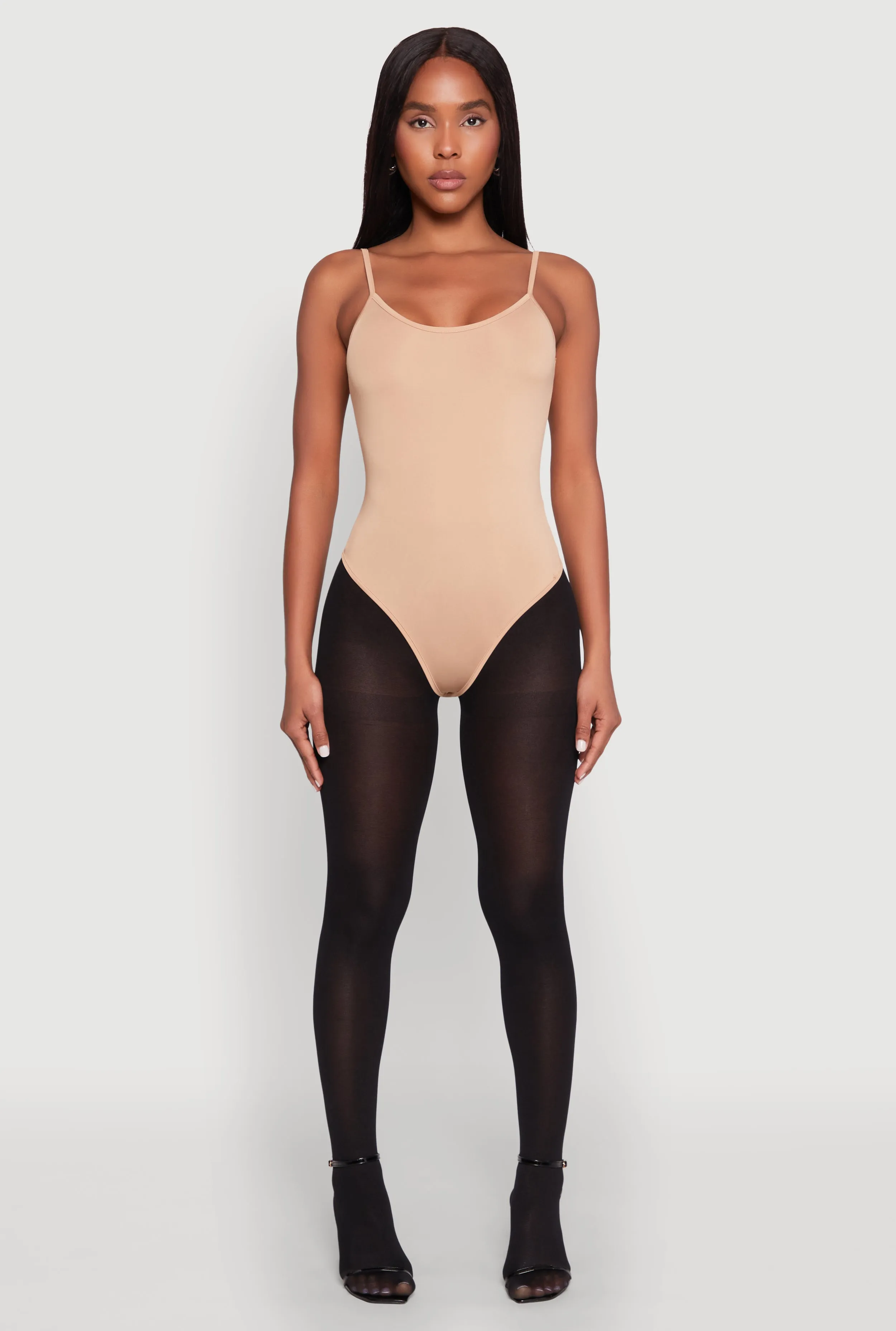 Daisy Scoop Neck Cami Bodysuit sold by Rainbow