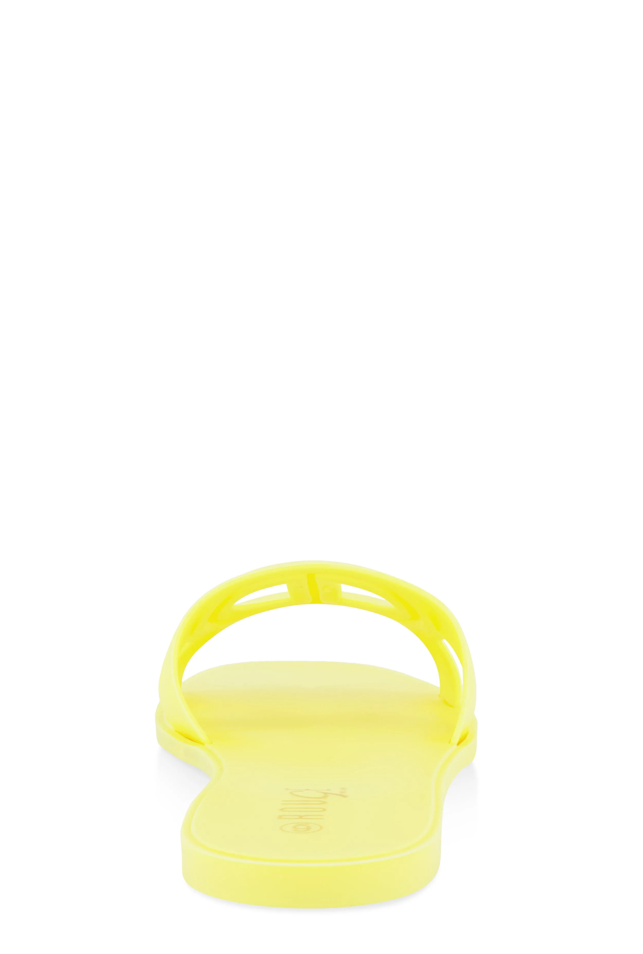 Cut Out Band Open Toe Slide Sandals sold by Rainbow product image thumbnail 3